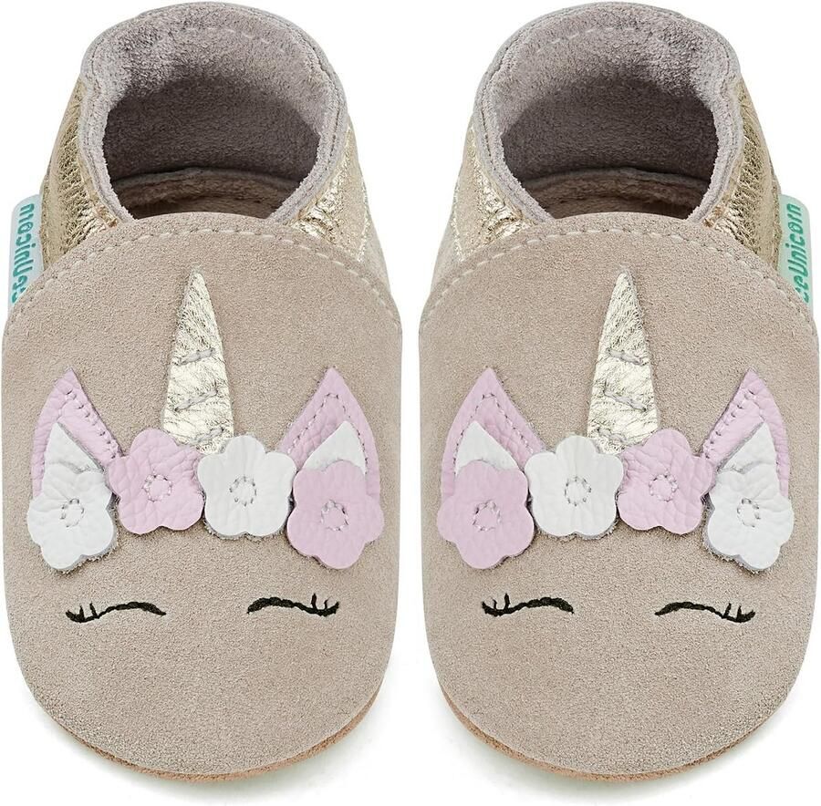 Zachte Leren Babyschoentjes om te Leren Lopen (Loopleer)