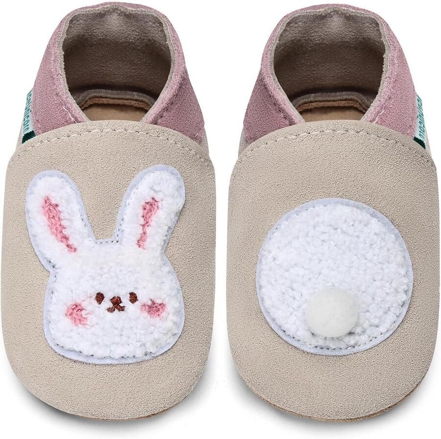 Zachte Leren Babyschoentjes om te Leren Lopen Voor en