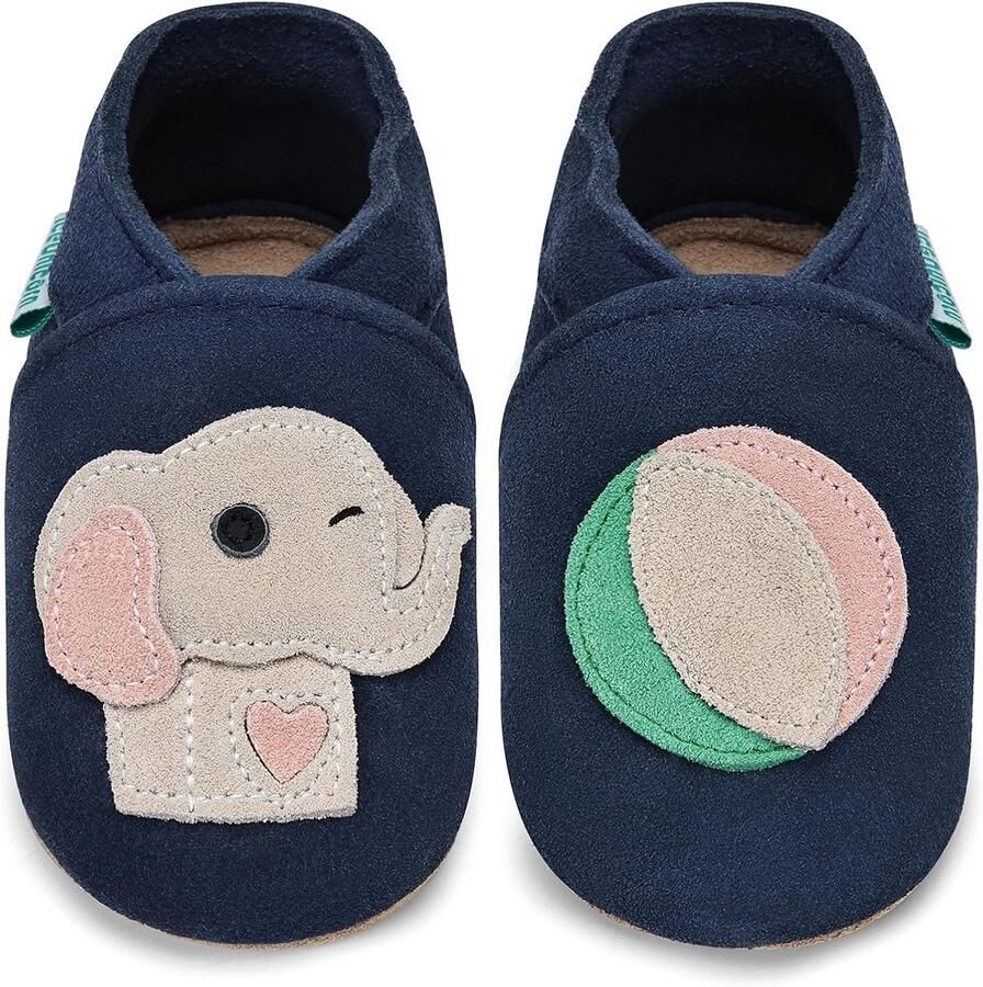 Zachte Leren Babyschoentjes Slofjes om te Leren Lopen voor en