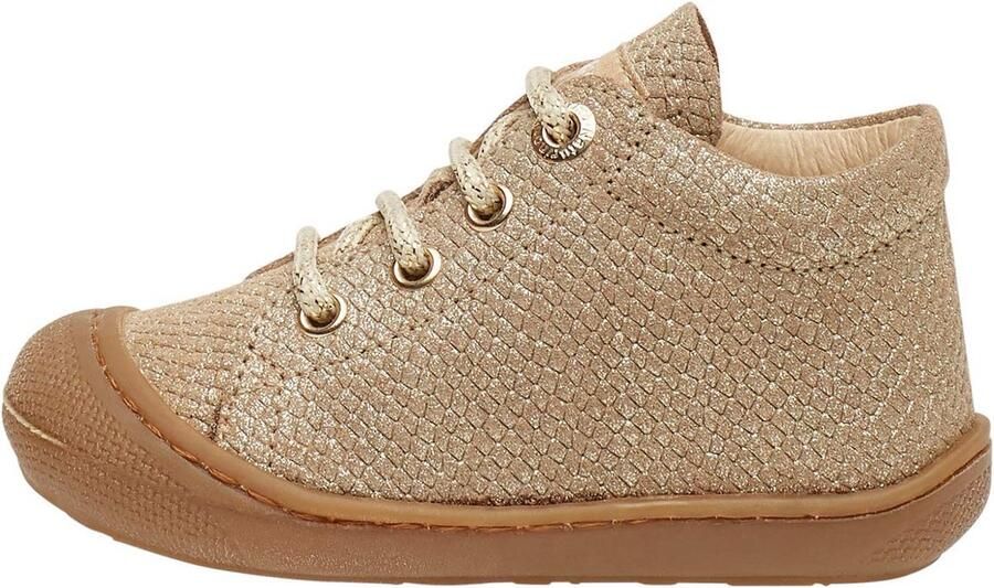 Zachte Leren Babyschoentjes voor Meisjes Eerste Loopschoenen met Stevige Zool