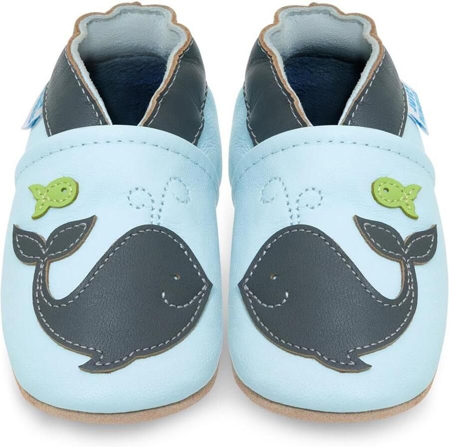 Zachte Leren Kruipschoentjes en Slofjes voor baby's en peuters Loopschoenen