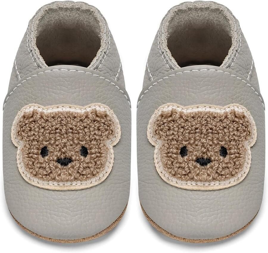 Zachte Leren Slofjes en Loopschoenen voor Babyjongens en -meisjes