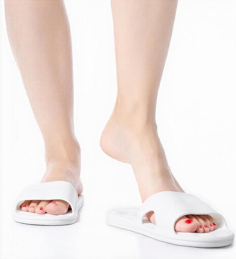 Zachte niet-slip badslippers voor en Sneldrogende sandalen met gaten voor binnen zwembad en spa
