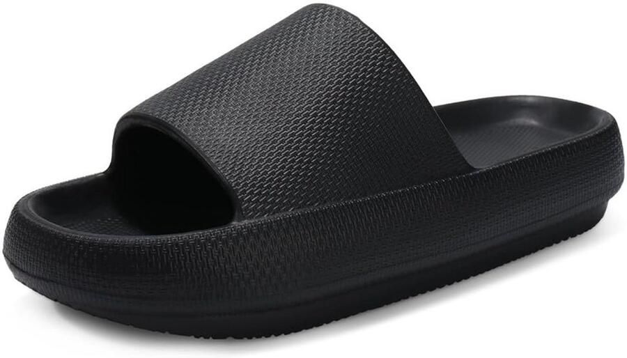 Zachte Pantoffels voor en Antislip Badslippers en Huisschoenen voor Zomer en Douche