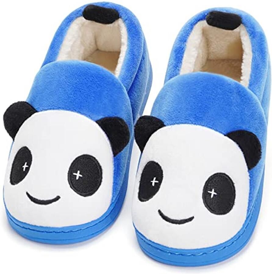 Zachte Pluche Pantoffels voor Kinderen Warme en Lichtgewicht Sloffen