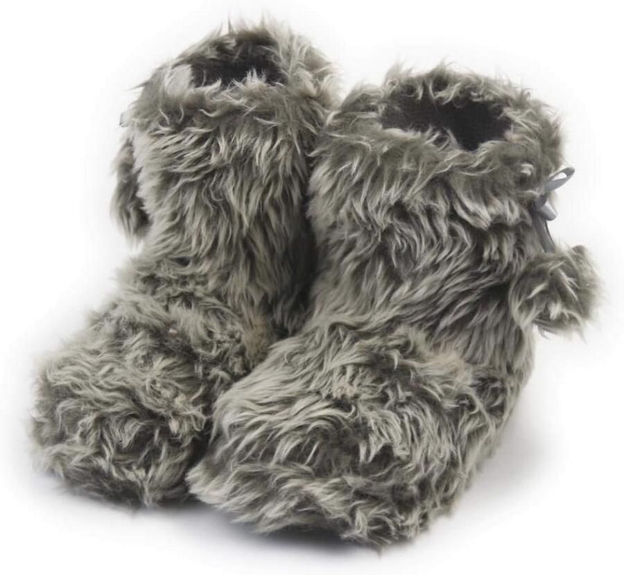 Zachte pluche warme binnenhuisslippers voor dames