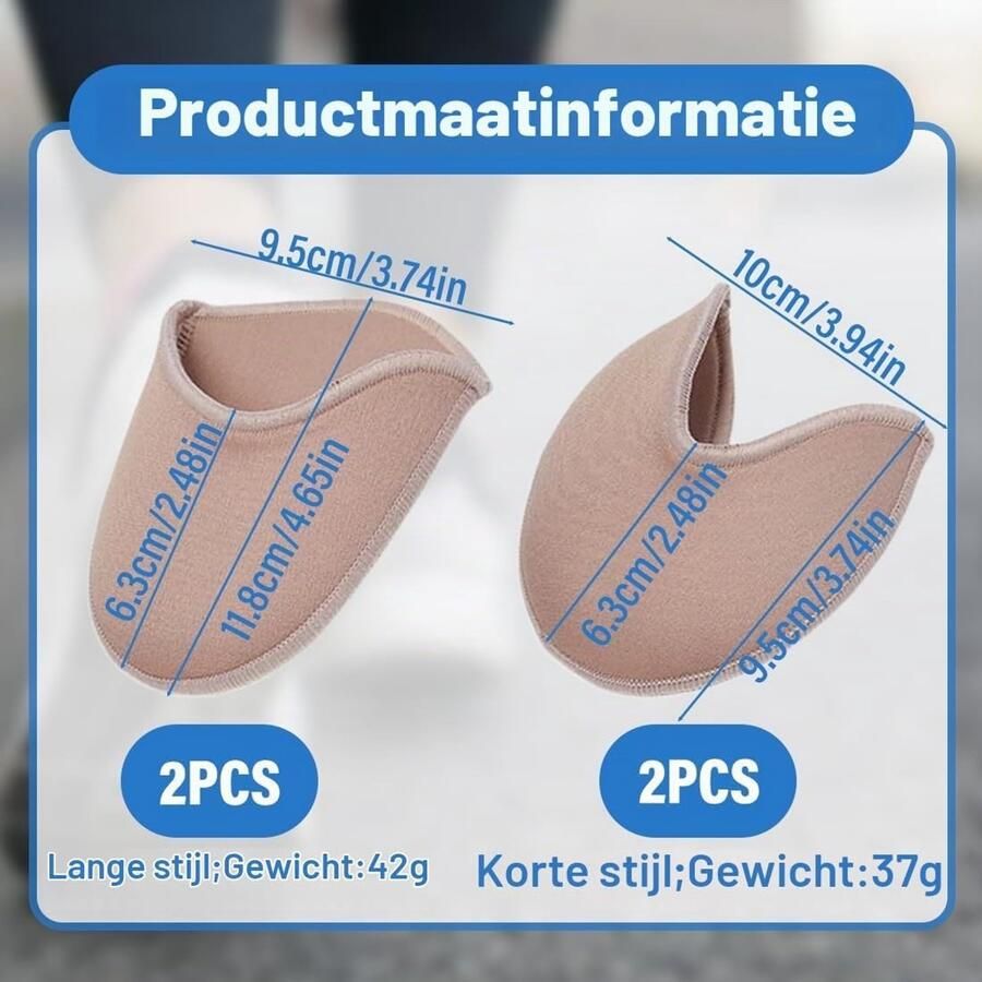 Zachte Stoffen Teentjes Kussentjes voor Dames en Meisjes Perfect voor Ballerina Schoenen en Comfortabel Gebruik