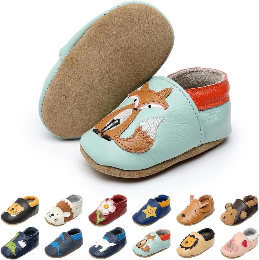 Zachte Suède Babyschoenen Eerste Stappers voor Meisjes