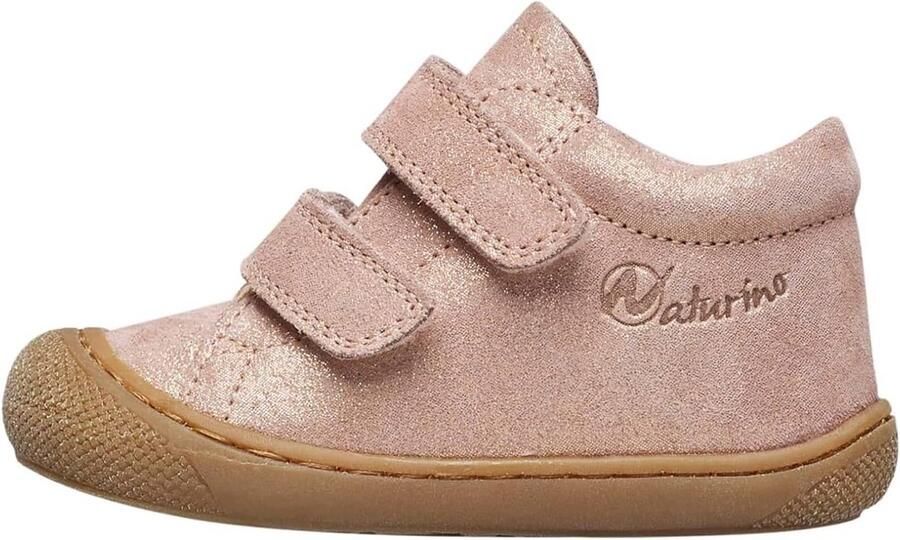 Comfortabele flexibele eerste loopschoenen voor meisjes van zacht suède