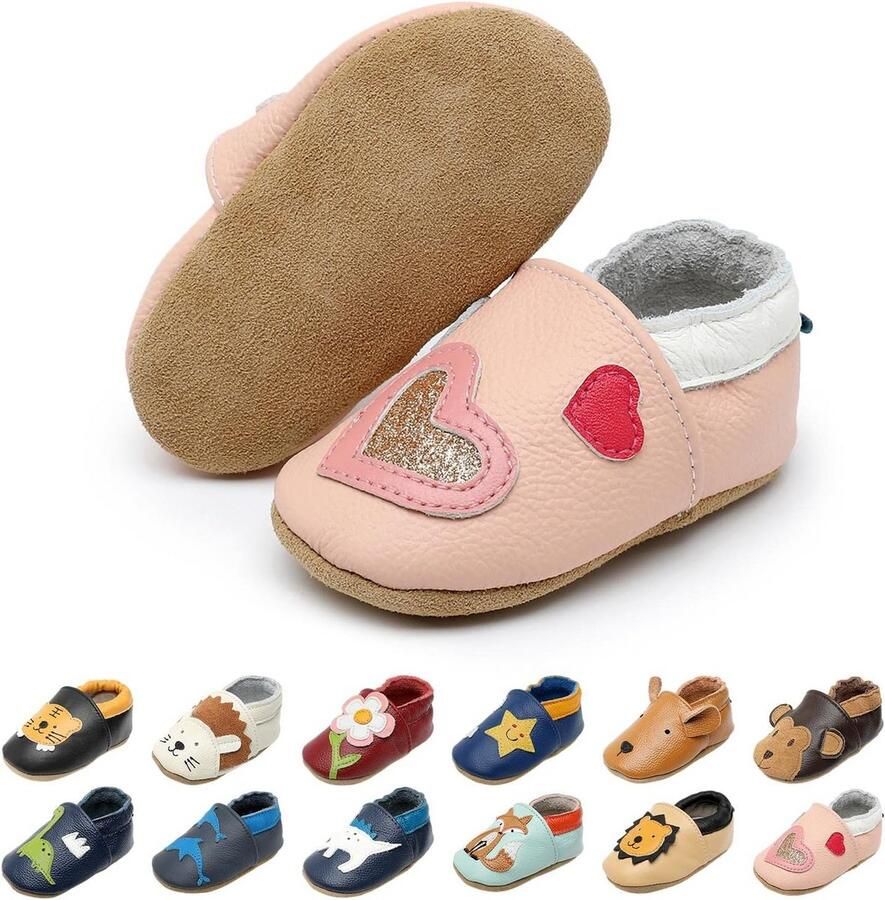 Zachte Suède Babyschoenen voor Eerste Stapjes Meisjes