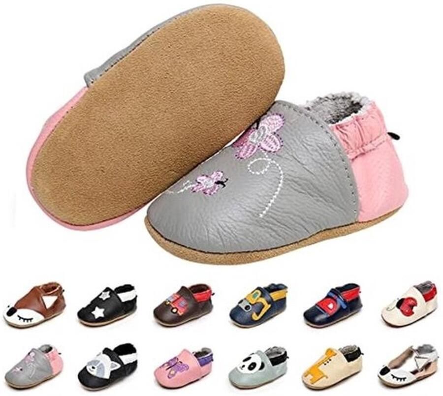 Zachte Suède Babyschoenen voor Meisjes Eerste Stappen