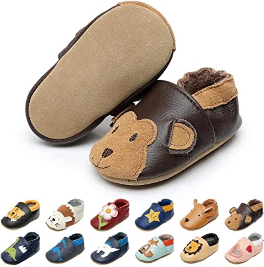 Zachte Suède Babyschoenen voor Meisjes van