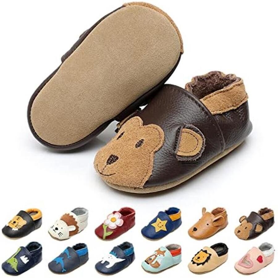 Zachte Suède Babyschoenen voor Meisjes van