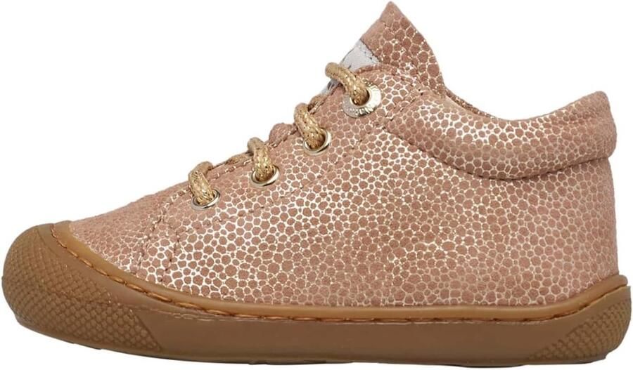 Zachte Suède Leren Sneakers voor Eerste Stapjes Kinderschoenen met Rubberzool