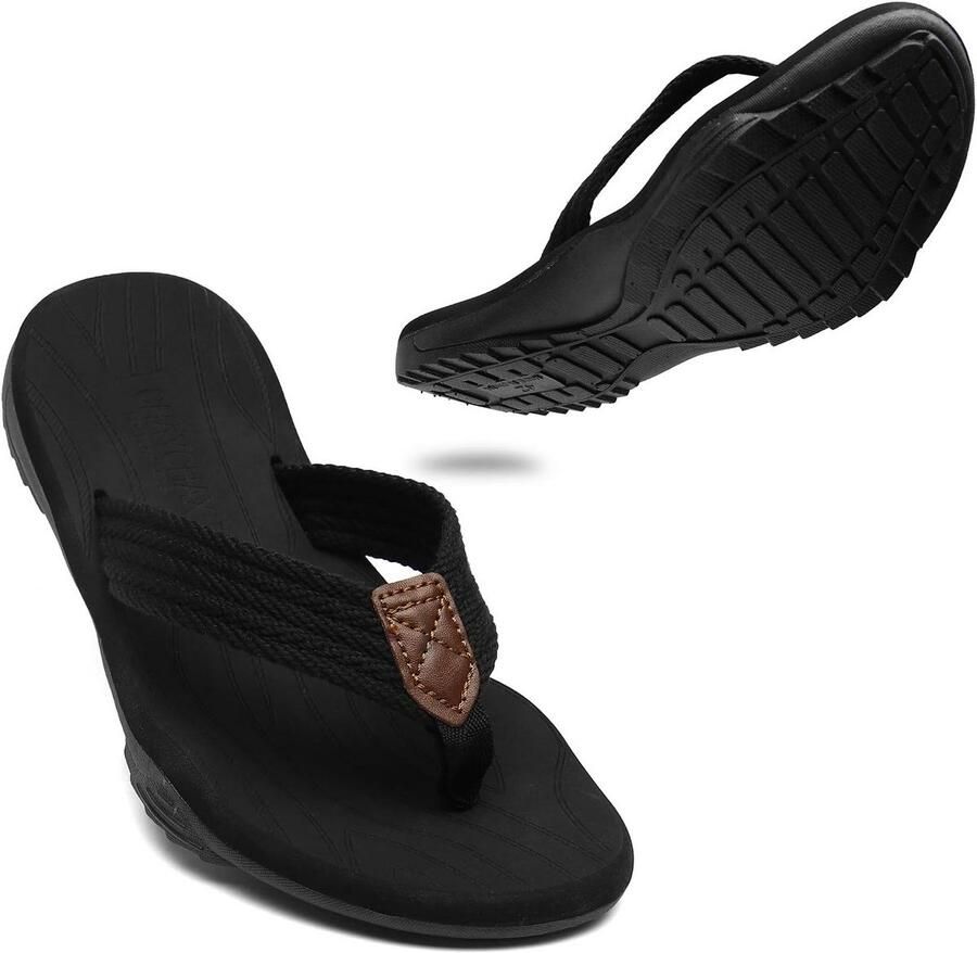 Zachte Teenslippers Heren Antislip Comfortabele Outdoor & Strand Sandalen