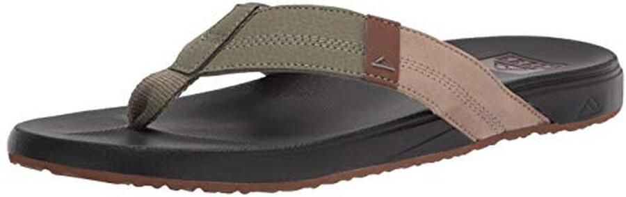 Zachte teenslippers voor heren met comfortabel voetbed