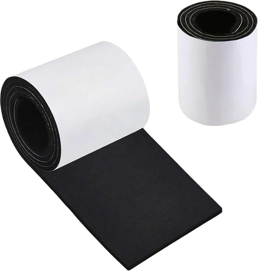 Zelfklevend 40 x sterk klevende viltstrips 2 mm meubelglijders beschermlaag snijbaar vilt voor bank tafelpoten stoelmeubelpoten