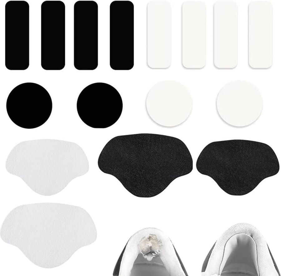 Zelfklevende hielbeschermers voor sportschoenen leren schoenen en hoge hakken 10 paar voor optimale bescherming en comfort