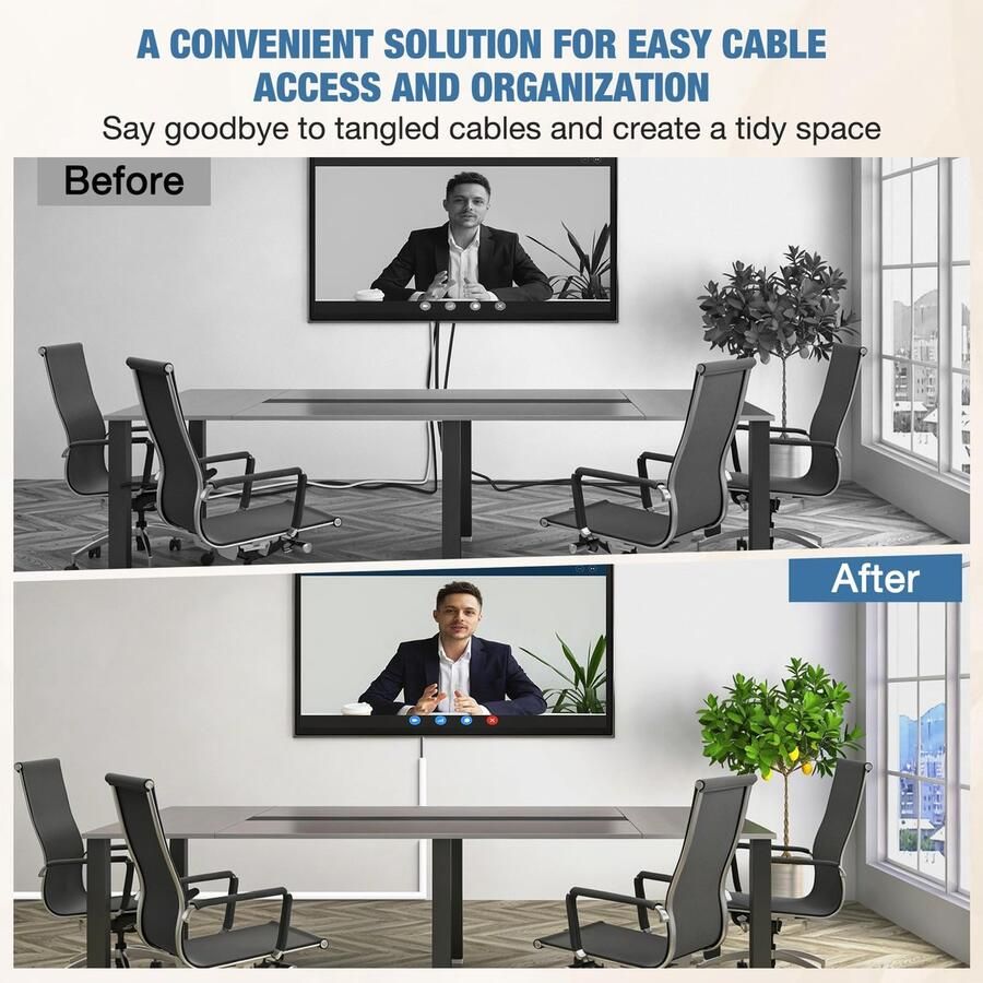 Zelfklevende Muur Kabel Cover Flexibele Siliconen Leiding Trunking TV Draad Hider voor Muur Vloer Kabel Covers (Wit 14mm×10mm×6m)