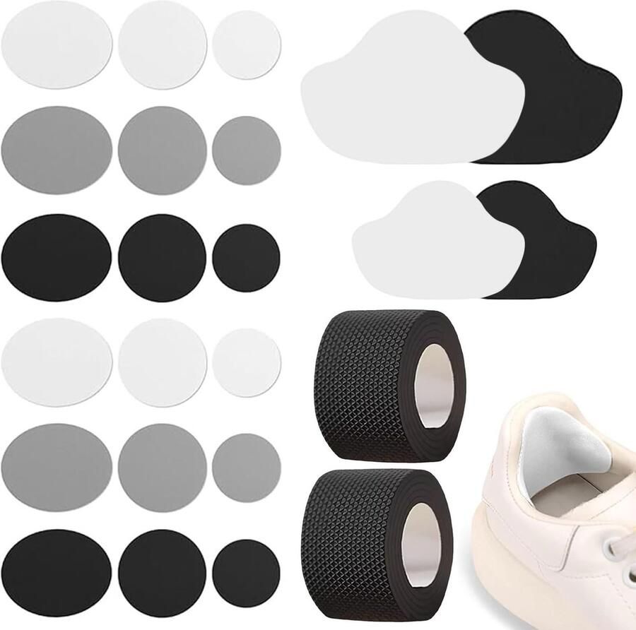 Zelfklevende reparatiepatch voor sneakers Herstel gaten in de hiel met duurzame hielpads en verbeterde grip