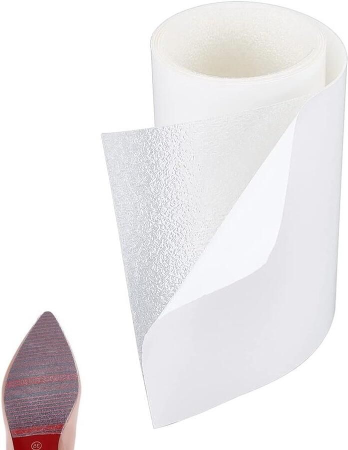Zelfklevende Schoenzolen Bescherming 1M Antislip Zolen Covers voor en Transparante Stickers voor Leren Schoenen Boots en Sneakers