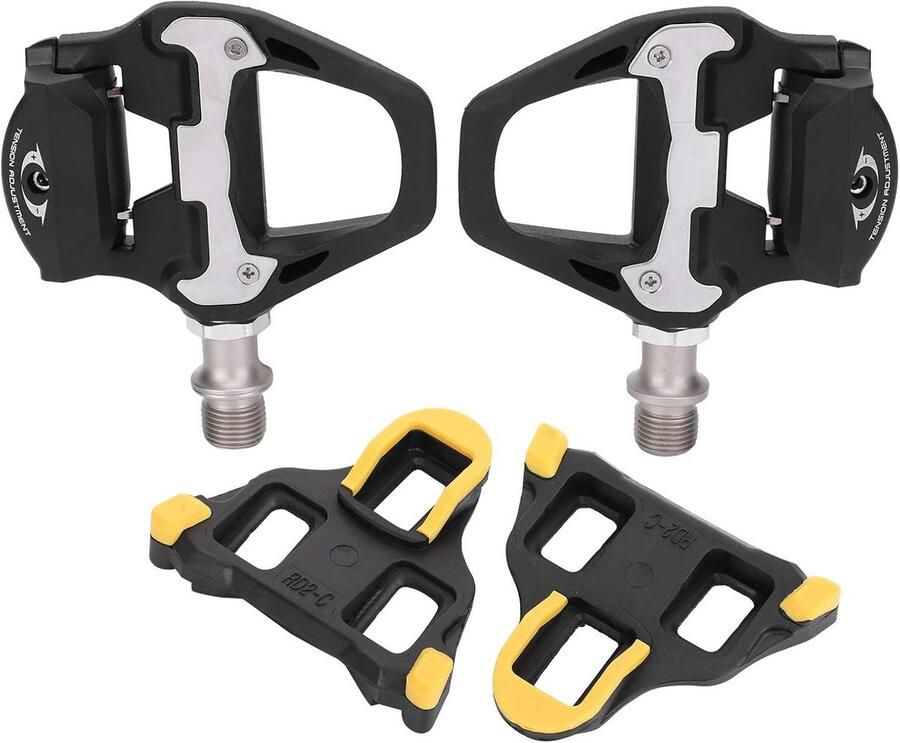Zelfsluitende Fiets Pedalen met Schoenplaatjes voor Racefiets en Mountainbike