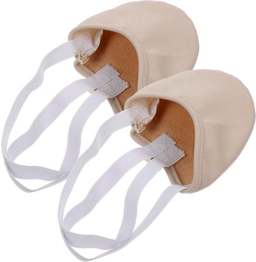 Zeynomax Balletschoen Dansschoenen Antislip en ademend Beige