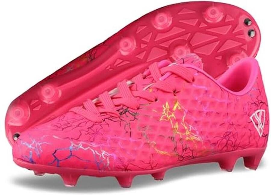 Zodiac JR FG Voetbalschoenen voor Kinderen Noppenschoenen voor Buitenactiviteiten