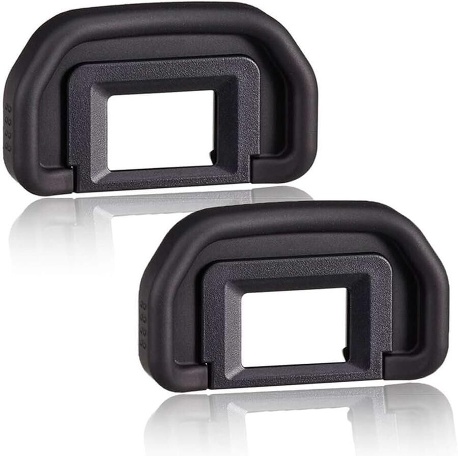 Zoeker Oculair Oogschelp voor Canon EOS 6D Mark II-2 stuks EOS 6D Mark II zoeker oculair cup voor 90D 80D 70D 60D 50D DSLR EB camera zoeker accessoires