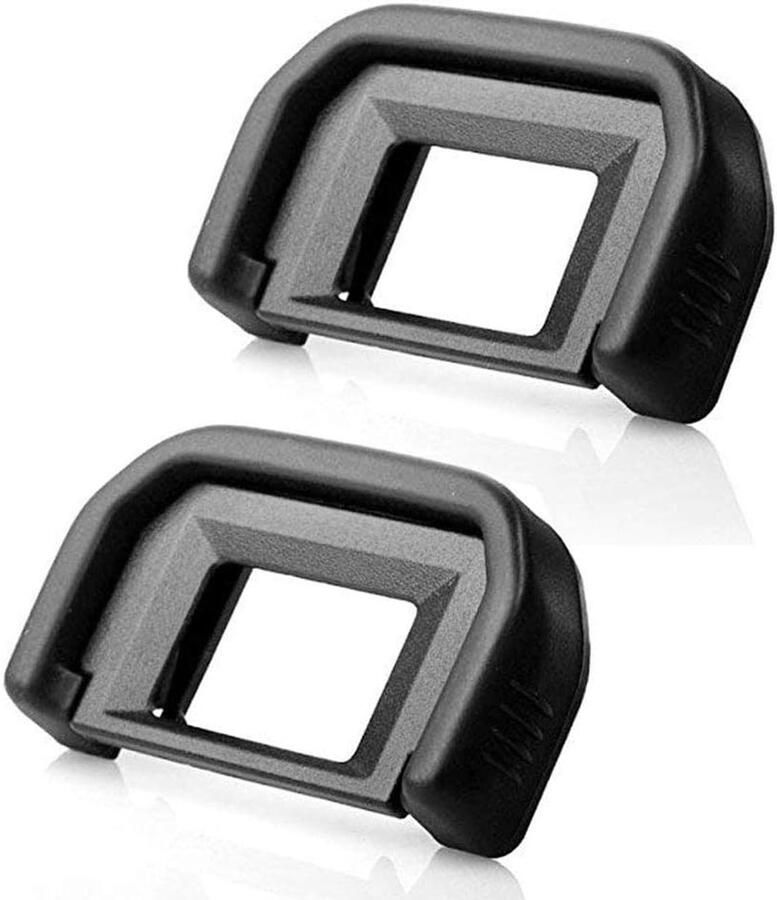 Zoeker Oculair Oogschelp voor Canon EOS Rebel T8i T7i EOS SL3 850D 800D SL3 77D [2 stuks] vervang oculair EF Fire Rock Camera Zoeker Accessoires EF