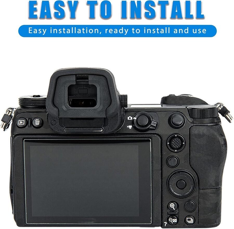 Zoeker voor Zachte Siliconen Camera Zoeker Oogschelp voor Z5 Z6 Z7 Z6II Z7IIs Camera Oogschelp Oculair Zoeker Vervanging voor Buiten