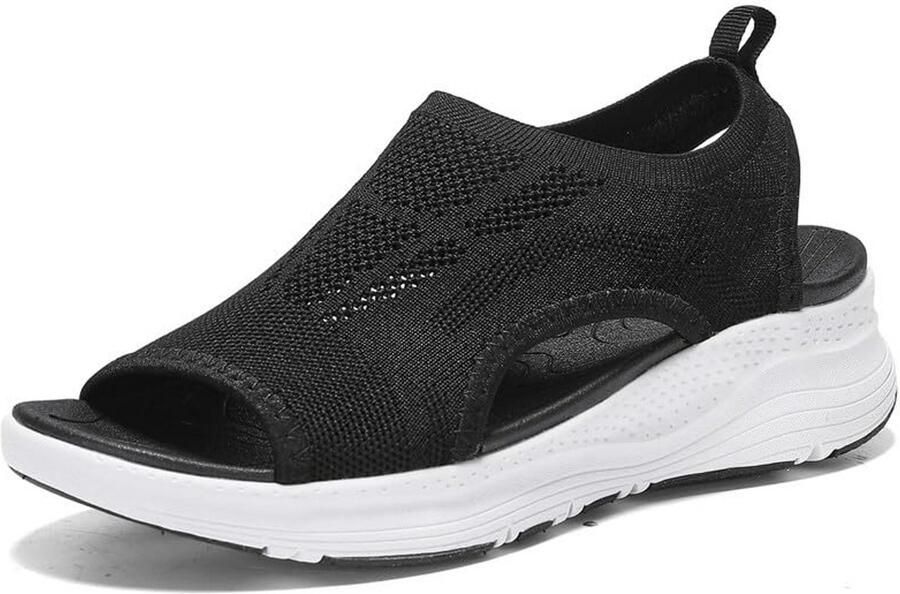 Zomer Sandalen Dames Wasbare Slingback Orthopedische Sport Sandalen Met Boog Ondersteuning