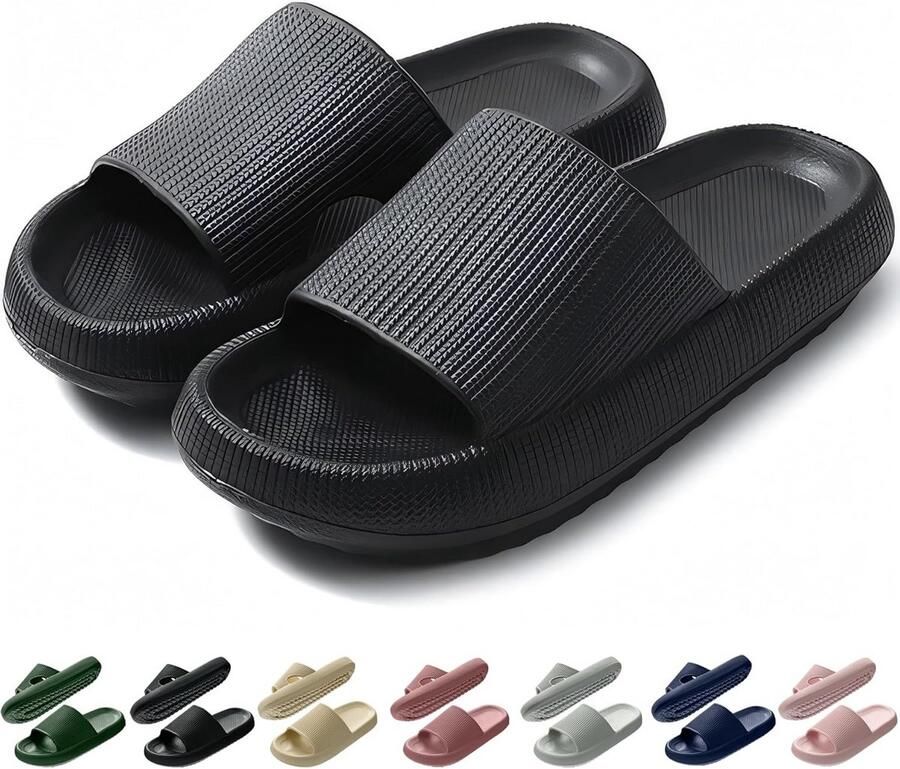 Zomer Slippers voor en Elegante Comfortabele Bad Slippers met Zachte Antislip Zool