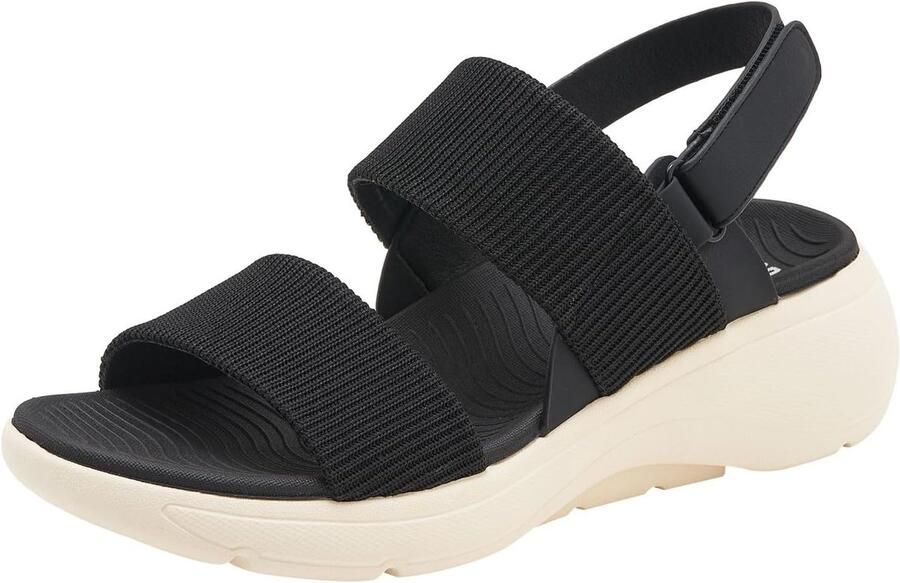 Zomersandalen voor dames orthopedische sportsandalen met klittenbandsluiting S139