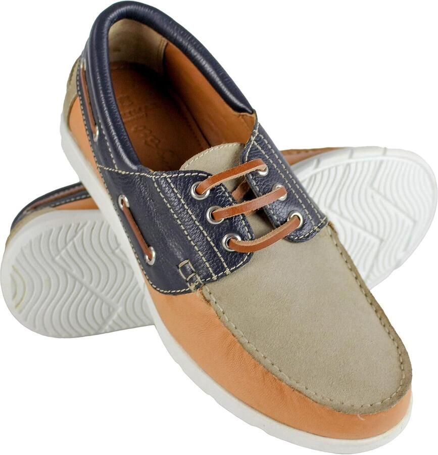 Zomerse Herenschoenen Leren mocassins Casual wandelen Natuurlijk leer