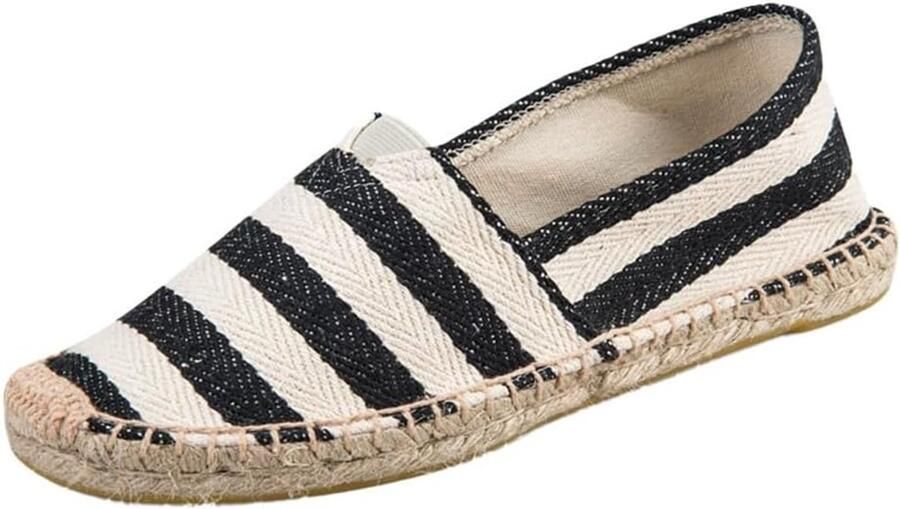 Zomerse Instappers Linnen Canvas Schoenen Comfortabel Wandelen Ade d Materiaal Unisex Maten