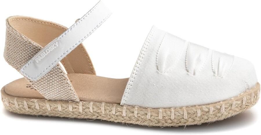 Zomerse Jute Espadrilles met Klittenband voor Kinderen Ademend & Flexibel