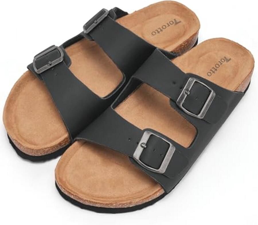 Zomerse Sandalen voor Heren Lichtgewicht en Comfortabele Tuin- en Huisschoenen met Verstelbare Gesp