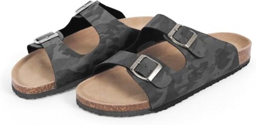 Zomerse Slippers Heren Blauw Grijs Bruin Lichtgewicht Comfortabele Huisslippers Elegante Flip Flops voor Thuis Zee en Strand