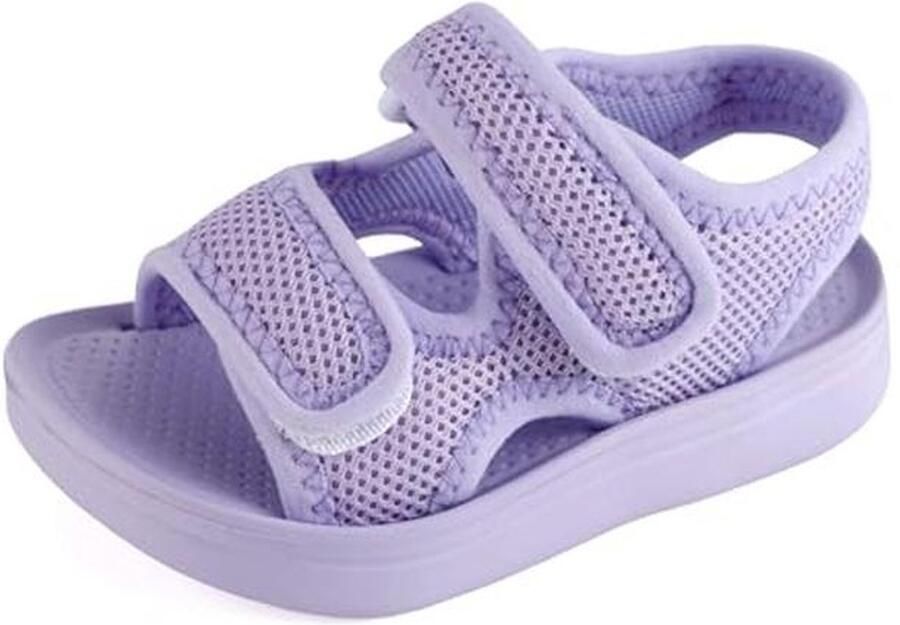 Zomerse Uniseks Sandalen voor Kinderen Antislip Effen Trekking & Strand Schoenen Maten