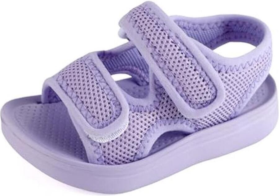 Zomerse Uniseks Sandalen voor Kinderen Antislip Effen Trekking & Strand Schoenen Maten