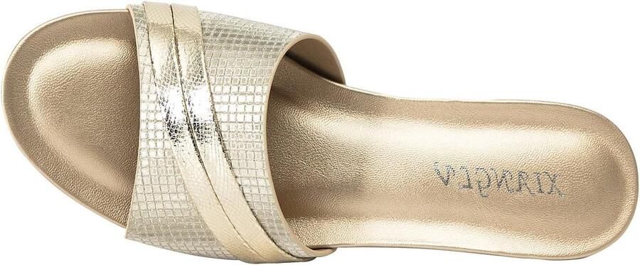 Zomerse Vrouwen Wedge Flip Flops met Bling Bovenkant Comfortabele Sandalen voor Strand en Casual Gebruik