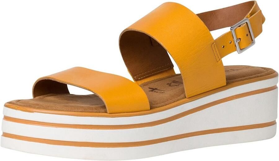 Zomerse Witte Dames Sandaal met Comfortabel Voetbed