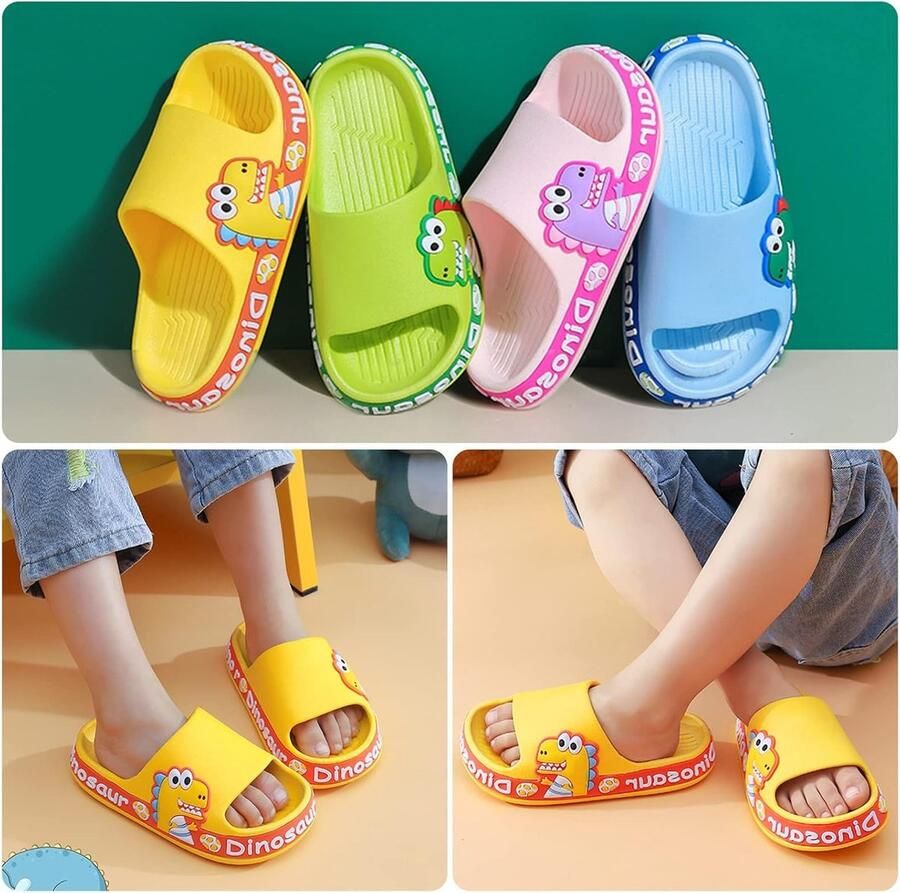Zomerse Zwemslippers voor Kinderen Antislip Badslippers voor en Ideaal voor Zwembad en Strand