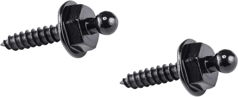 Zwart 1 onderste deel plaatschroef 4 2x16mm