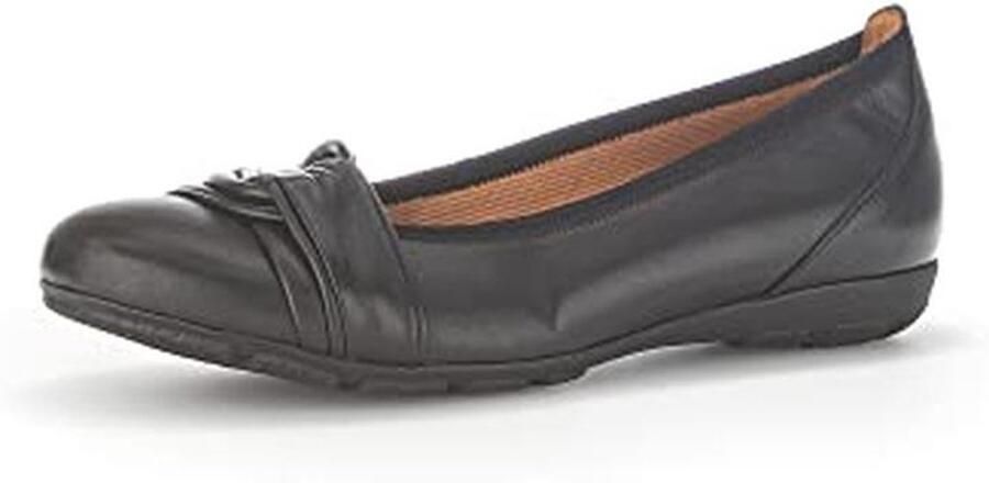 Zwarte Dames Ballerina's Comfortabele Platte Schoenen voor Dames