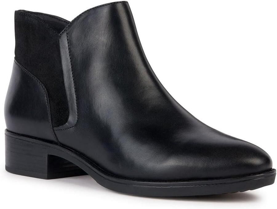 Zwarte Enkelboots voor Dames Ademend en Comfortabel