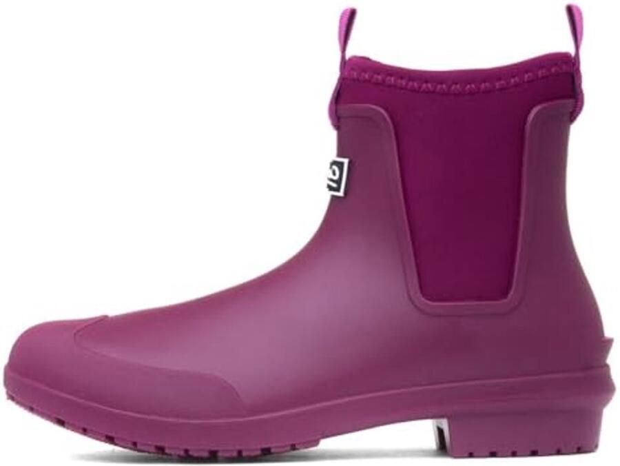 Zwarte Enkellaars Dames voor Winterweer Waterdicht en Antislip