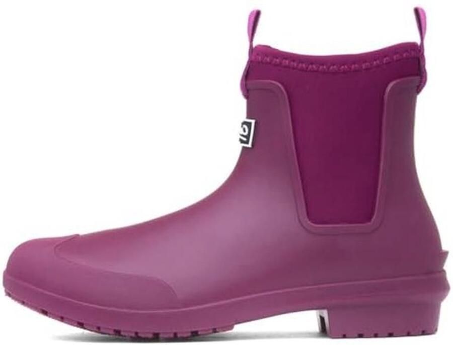 Zwarte Enkellaars Dames voor Winterweer Waterdicht en Antislip