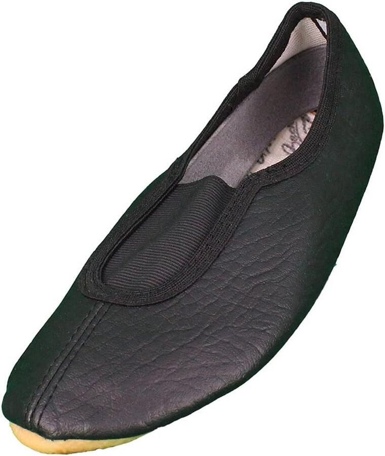 Zwarte Gymschoenen voor Volwassenen Comfortabele Sportschoen voor Turnen Dans & Vrije Tijd